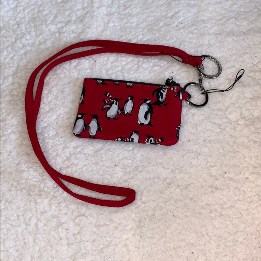 Vera Bradley ID holder and lanyard